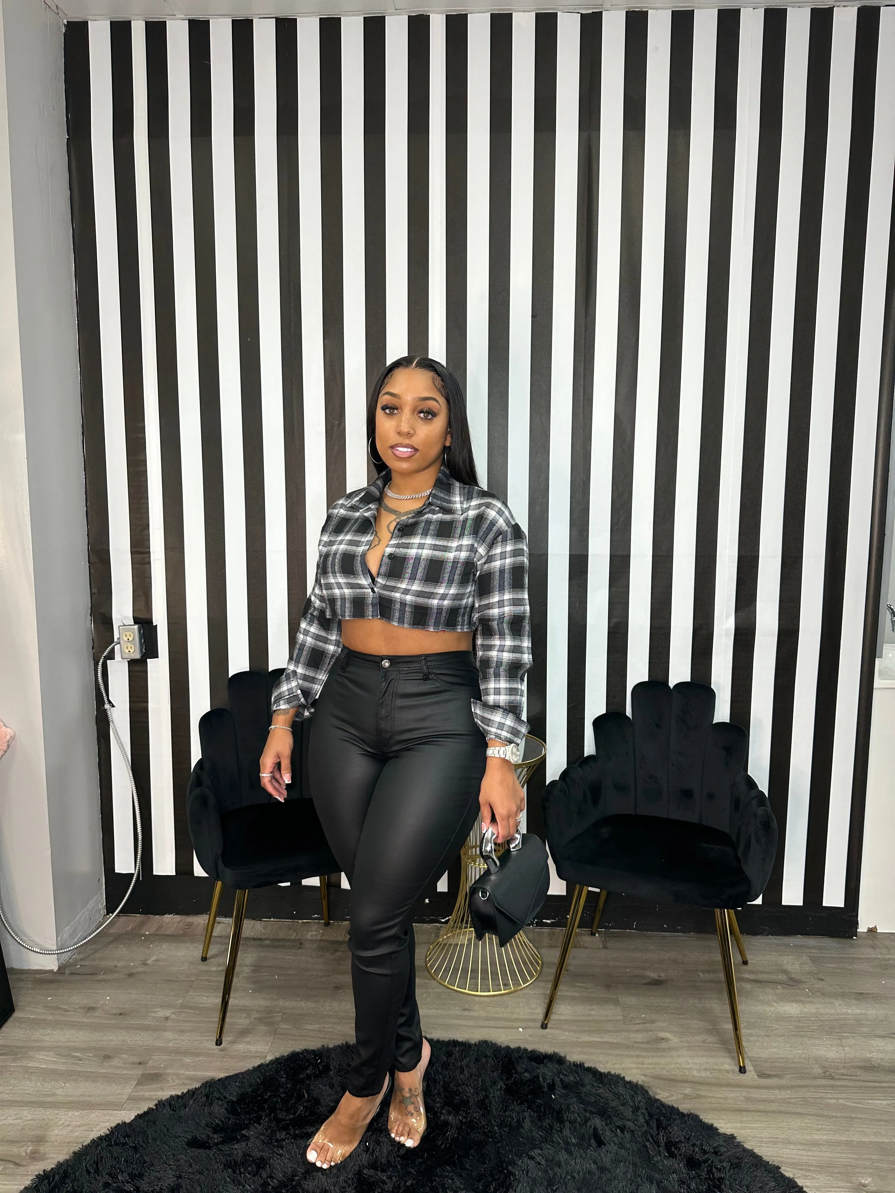 Kadi | Leather Pants