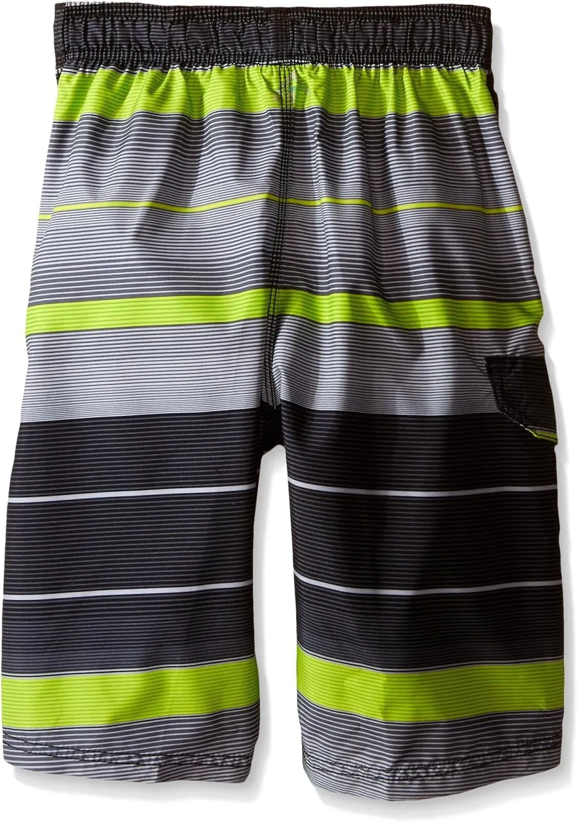 Kanu Surf Boys Quick Dry UPF 50  Beach Swim Trunk Specter Charcoal Gray 4