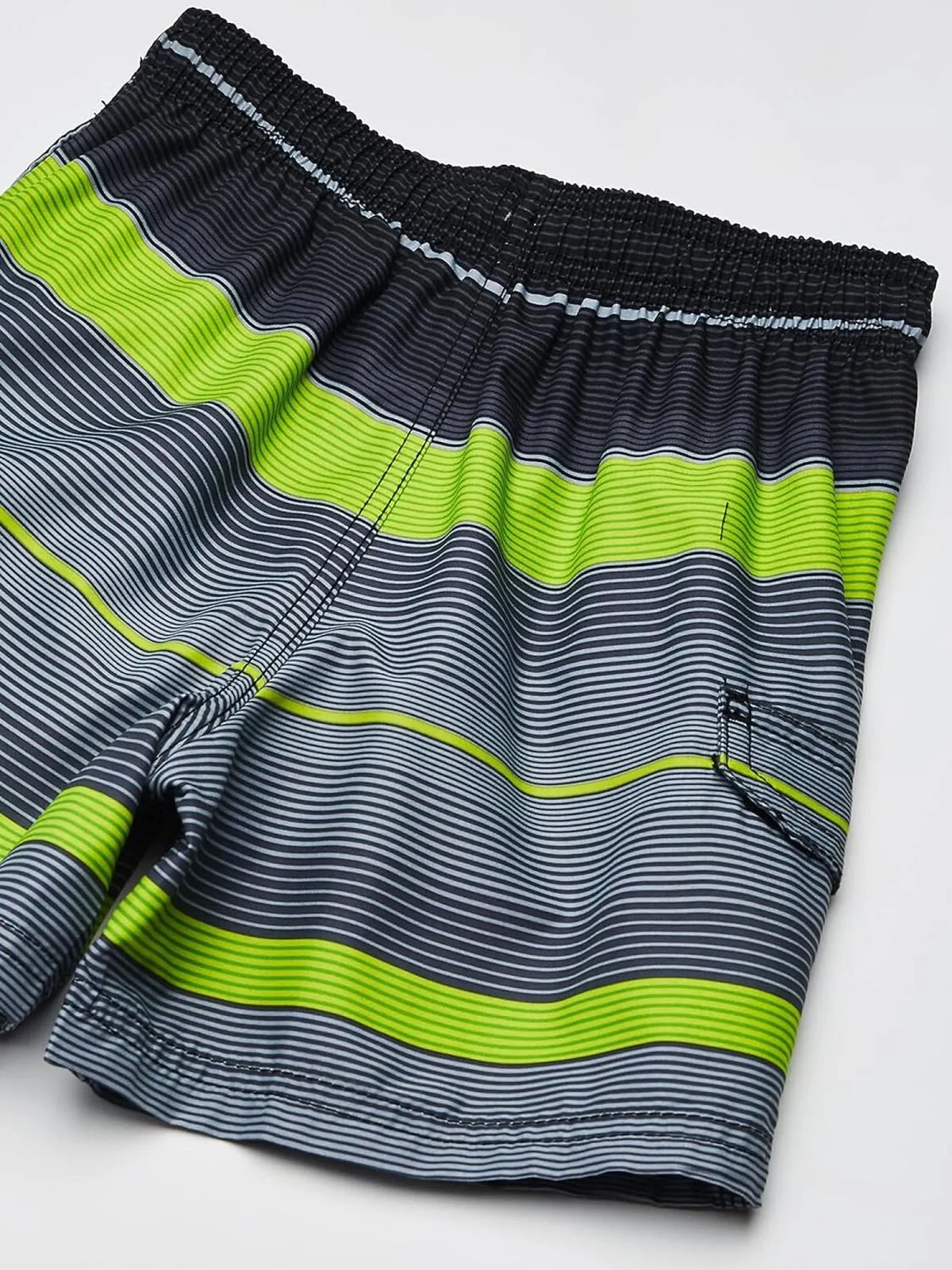 Kanu Surf Boys Quick Dry UPF 50  Beach Swim Trunk Specter Charcoal Gray 4