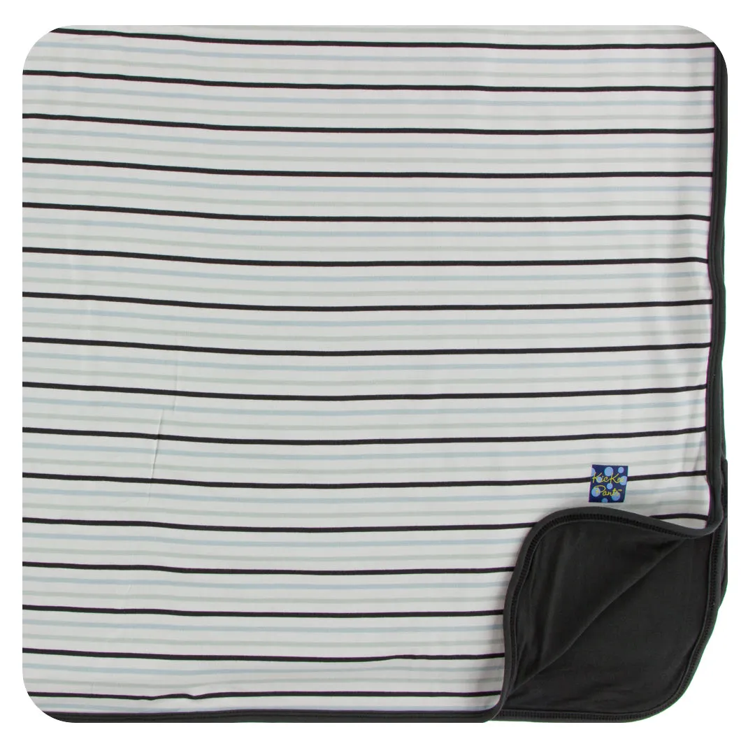 KicKee Pants Tuscan Afternoon Stripe Toddler Blanket