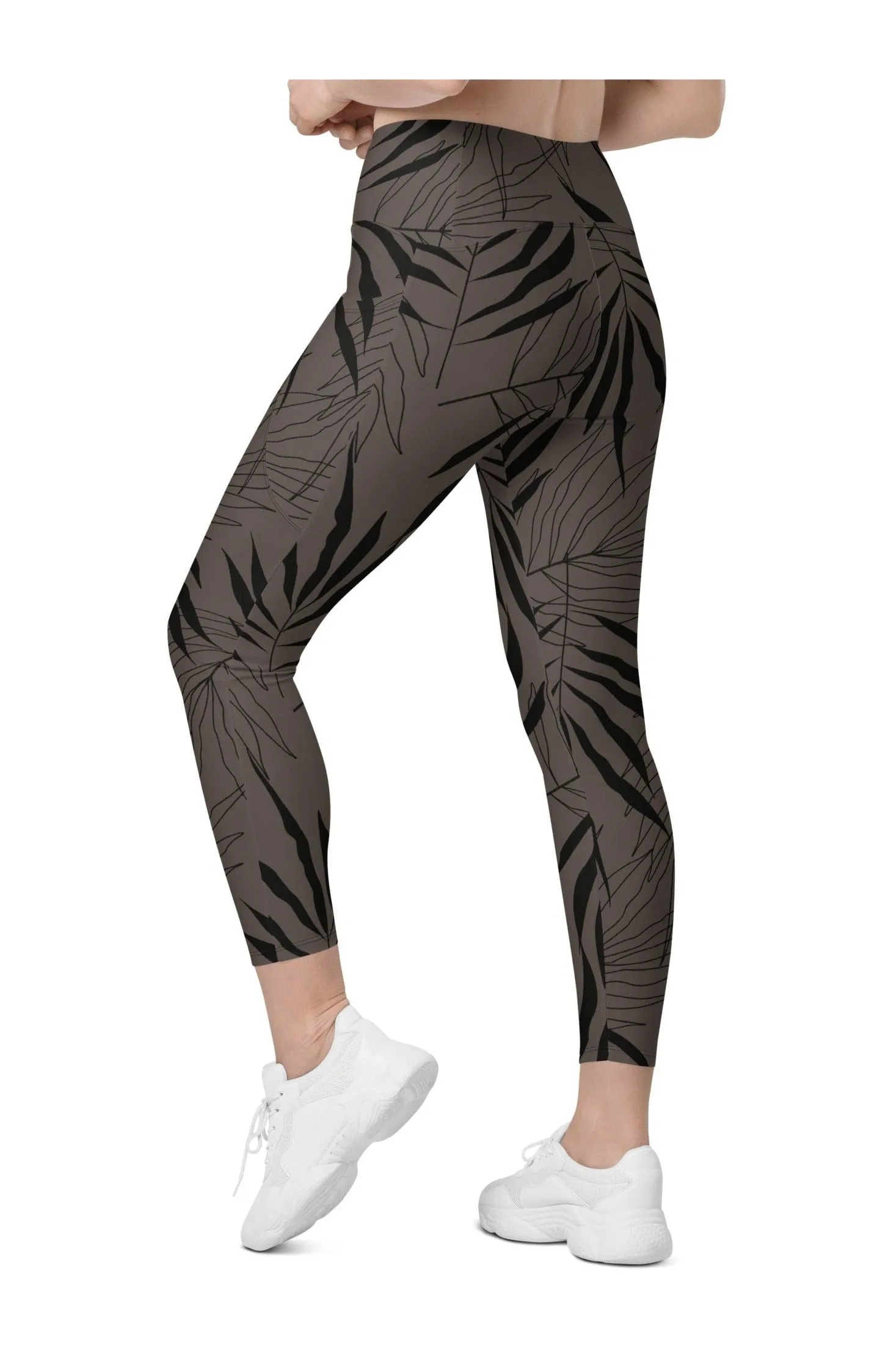 'Ōkupu Crossover Pocket Leggings