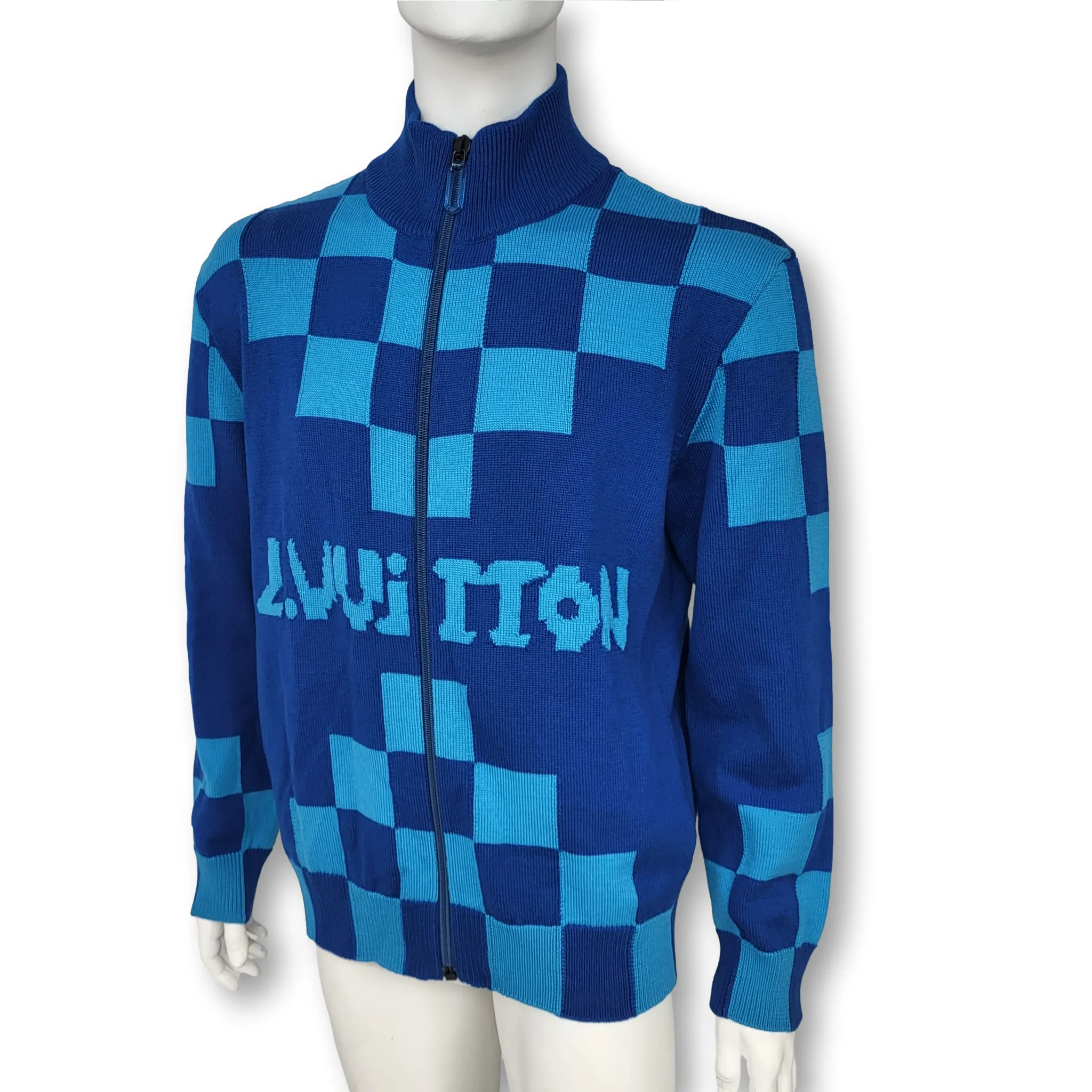 L. Vuitton Zip Blouson Cardigan