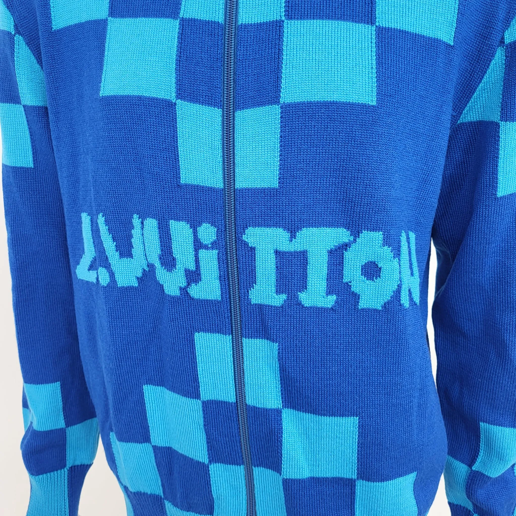 L. Vuitton Zip Blouson Cardigan
