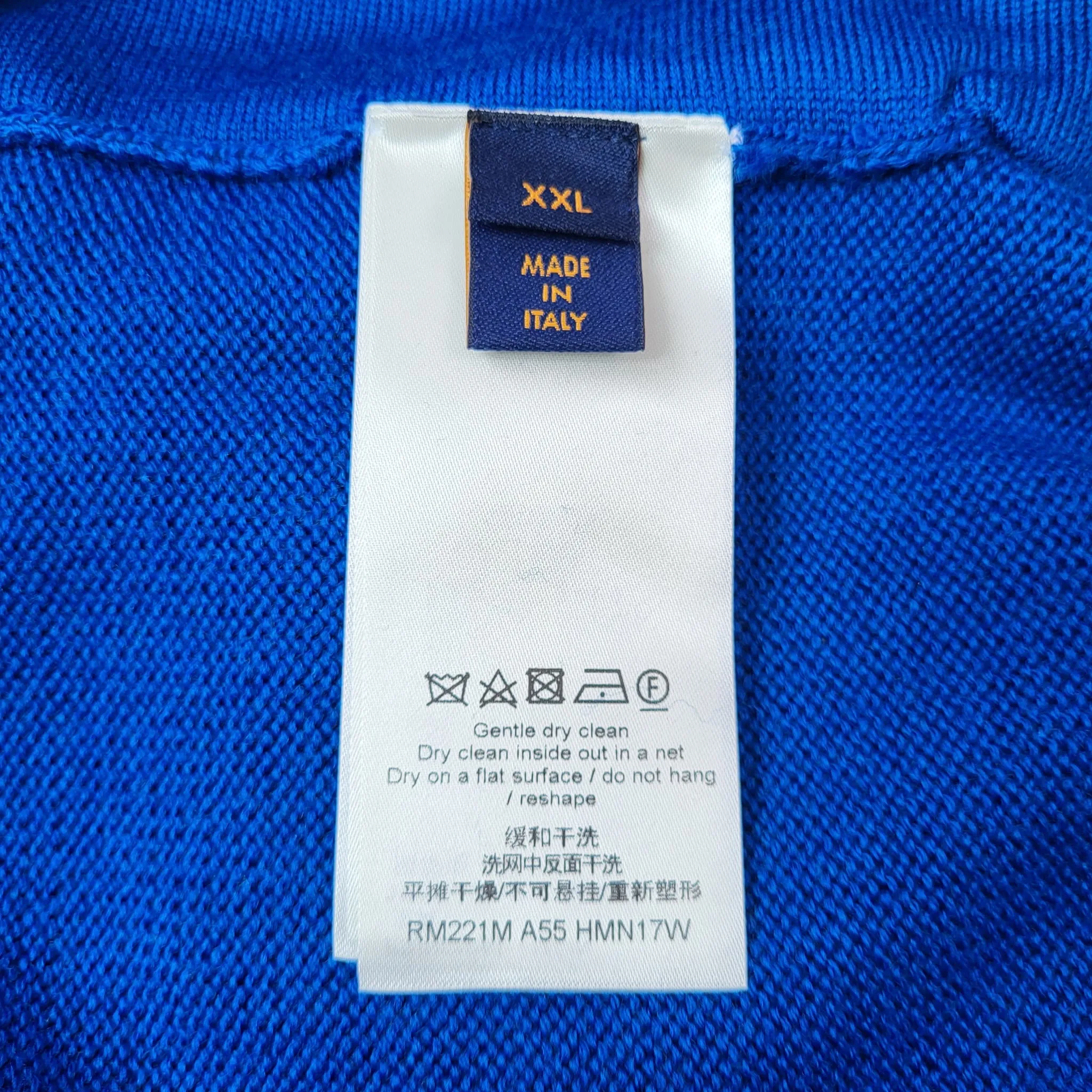 L. Vuitton Zip Blouson Cardigan