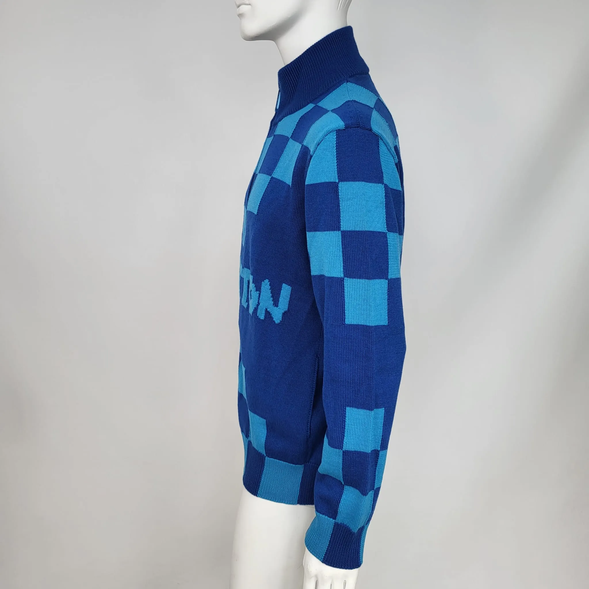 L. Vuitton Zip Blouson Cardigan