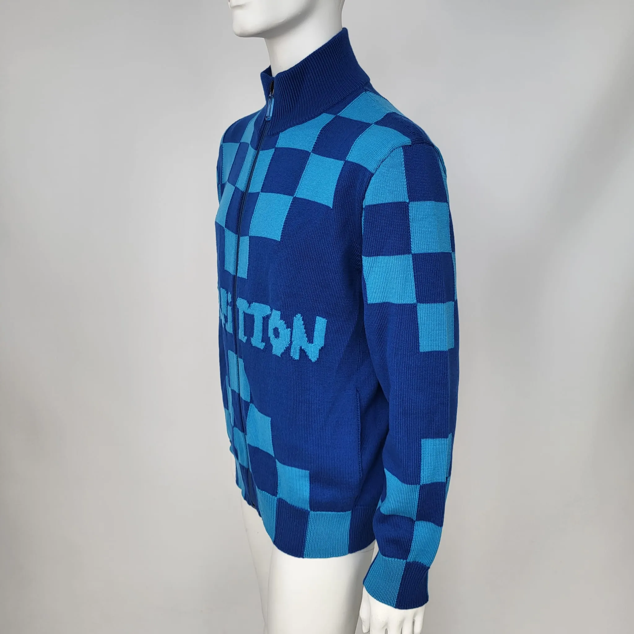 L. Vuitton Zip Blouson Cardigan