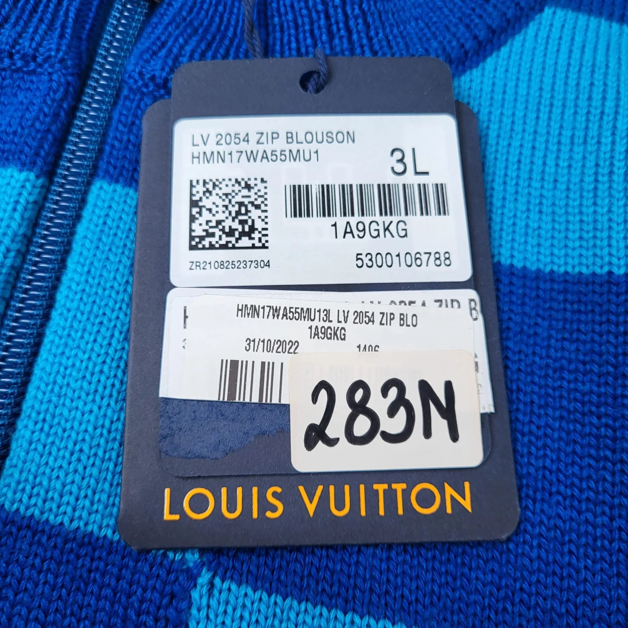 L. Vuitton Zip Blouson Cardigan