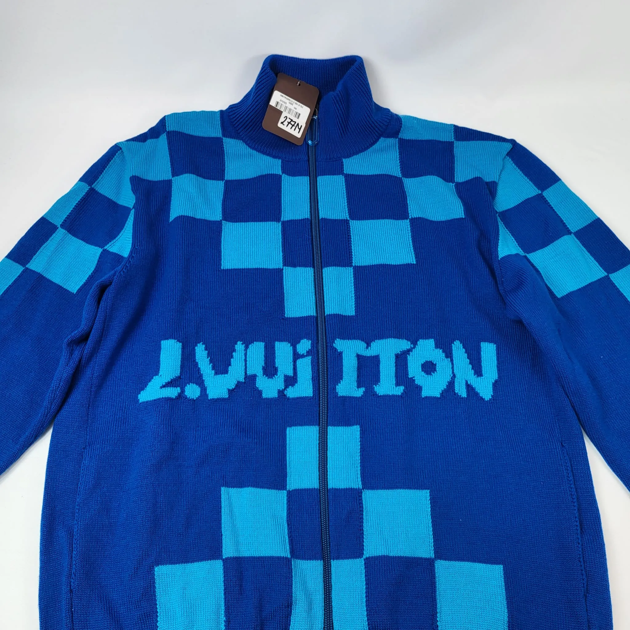 L. Vuitton Zip Blouson Cardigan