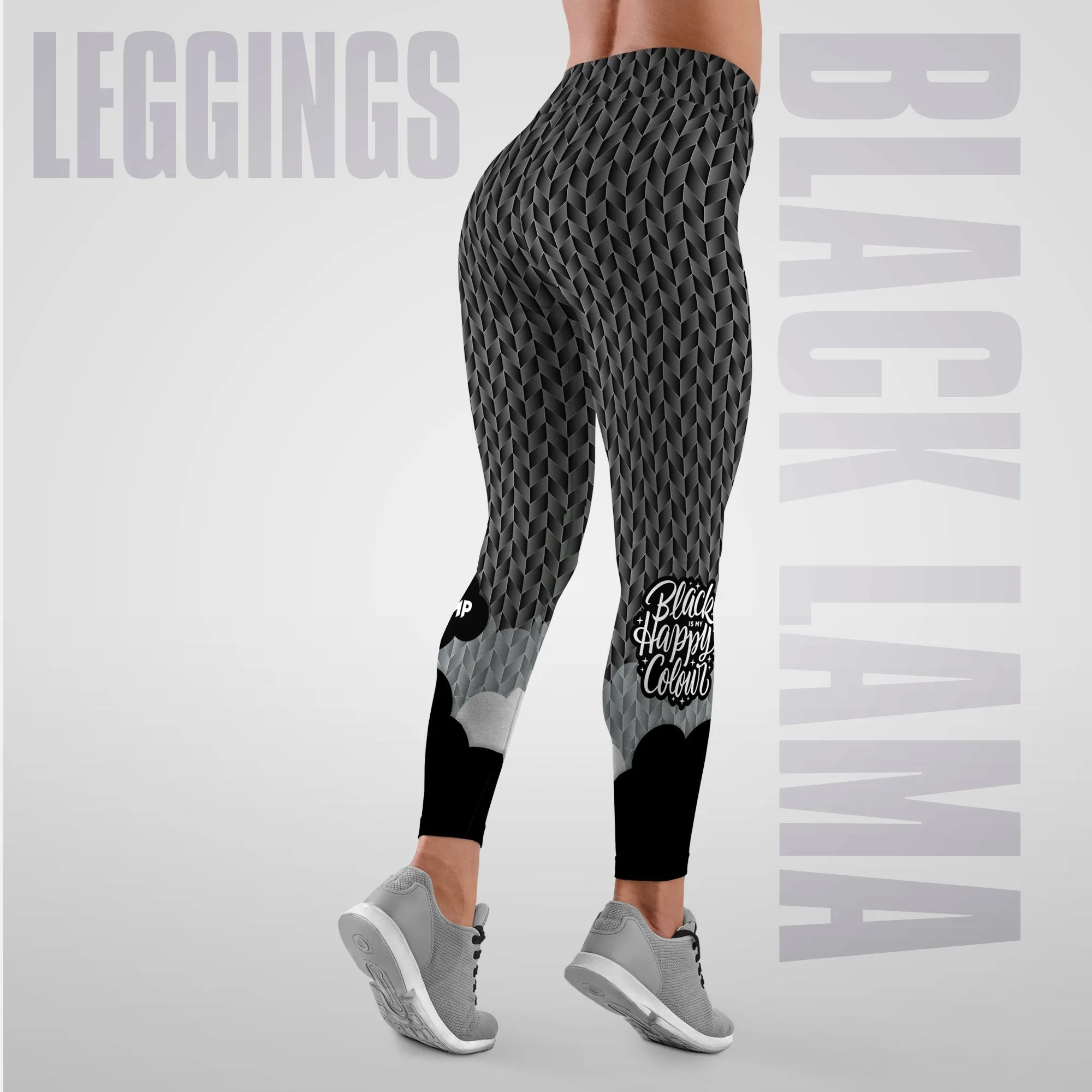 Leggings Black Lama