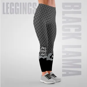Leggings Black Lama