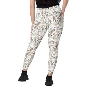 Leggings with pockets 'Bride love'