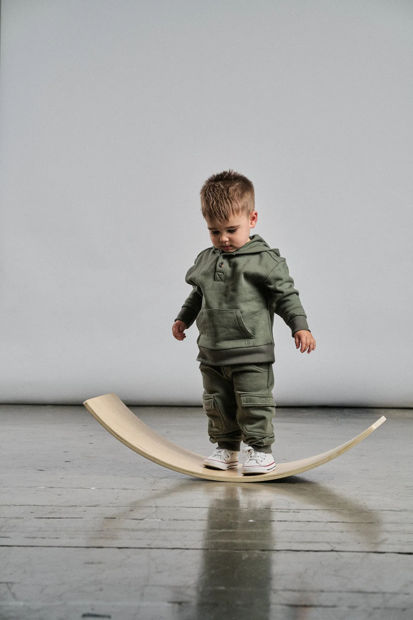 Little Bipsy Cargo Joggers - Pine