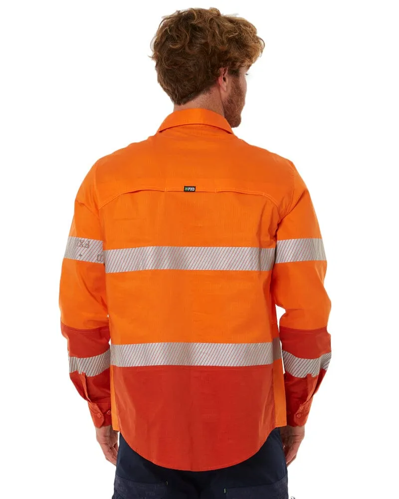 LSH-2T Long Sleeve Taped Shirt - Orange