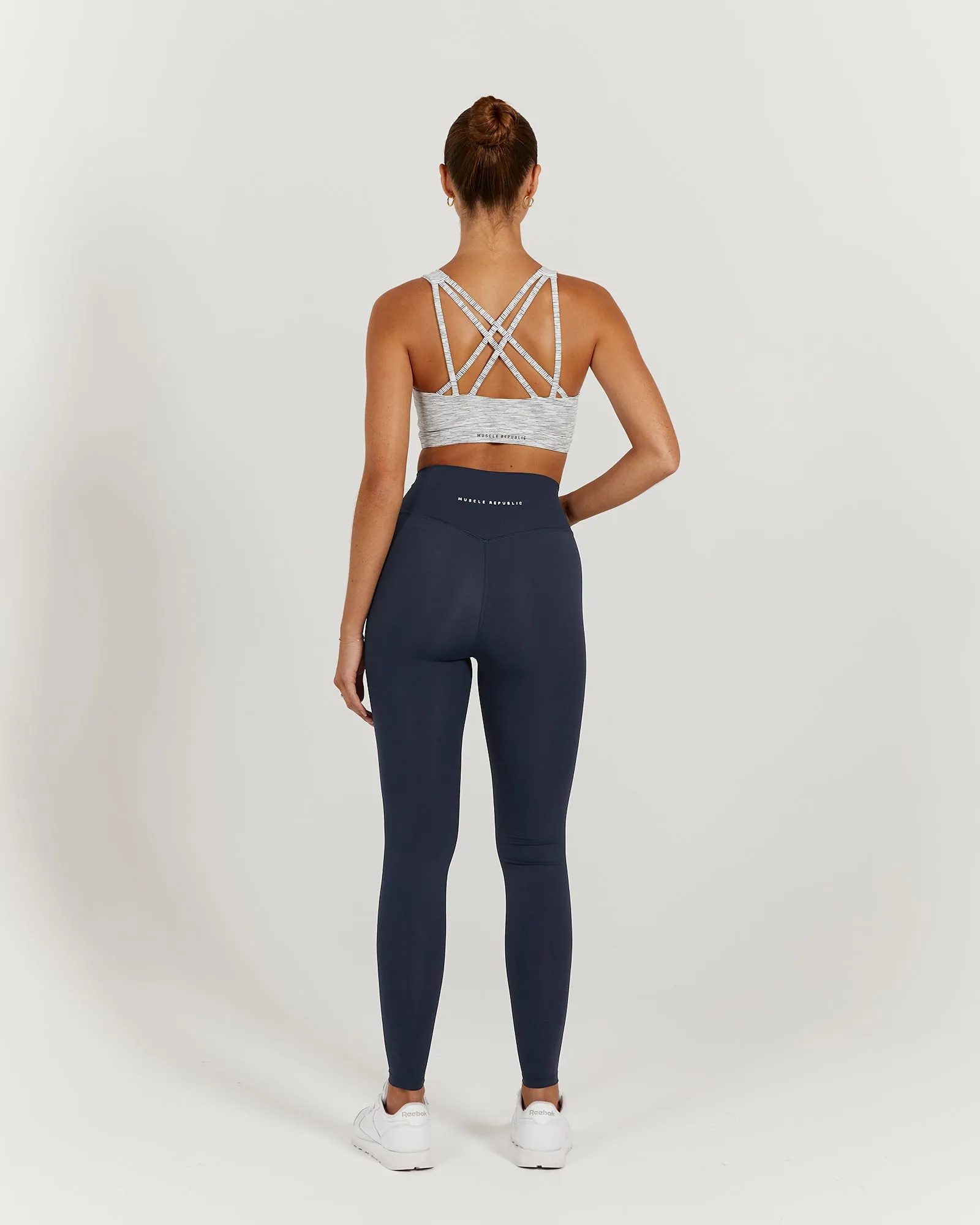 LUXE LEGGINGS 28" - DEEP NAVY