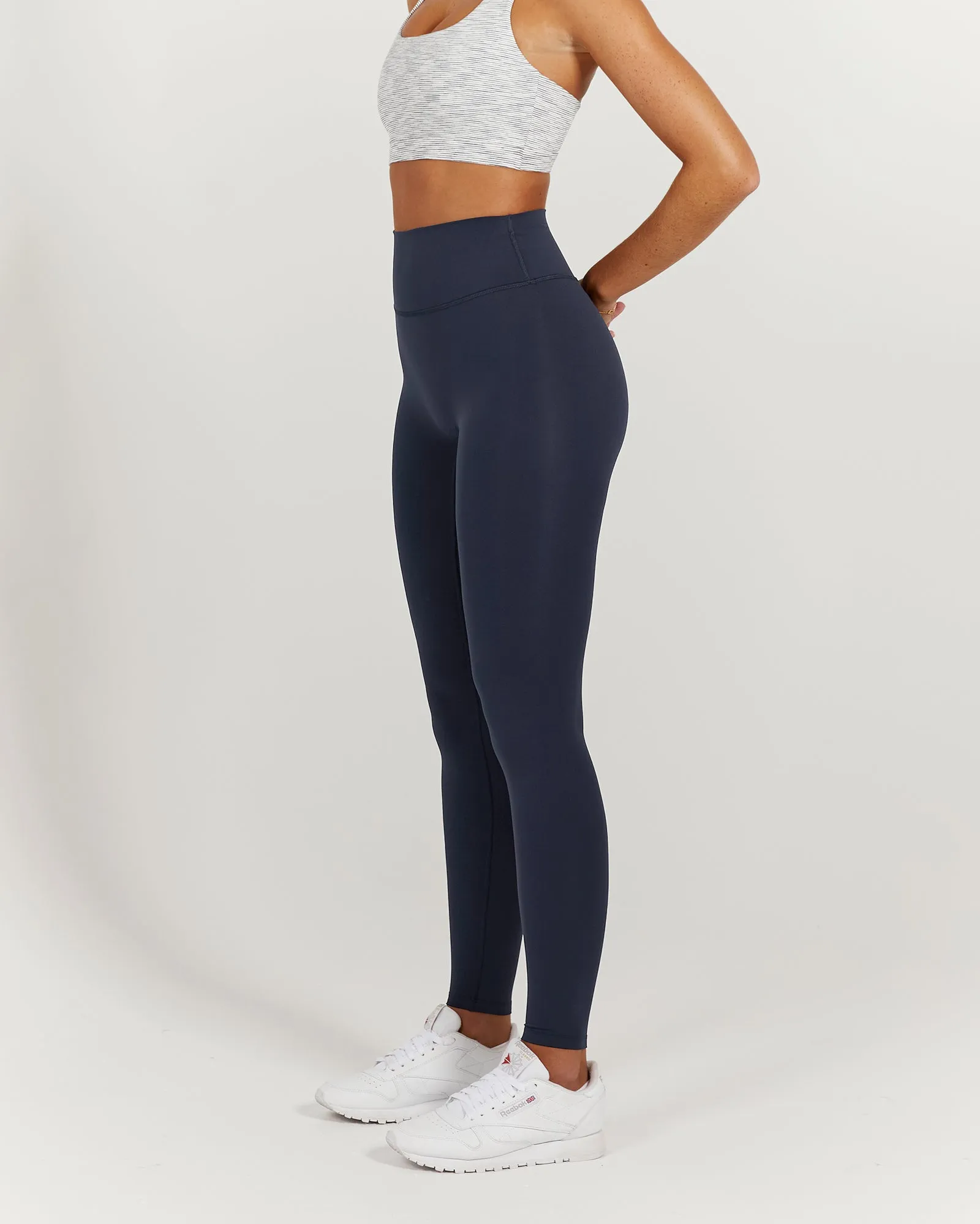 LUXE LEGGINGS 28" - DEEP NAVY