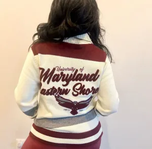 Maryland Eastern Shore | UMES Cardigan PEARLED IVORY