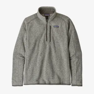 MENS PATAGONIA BETTER SWEATER 1/4 ZIP - STONEWASH