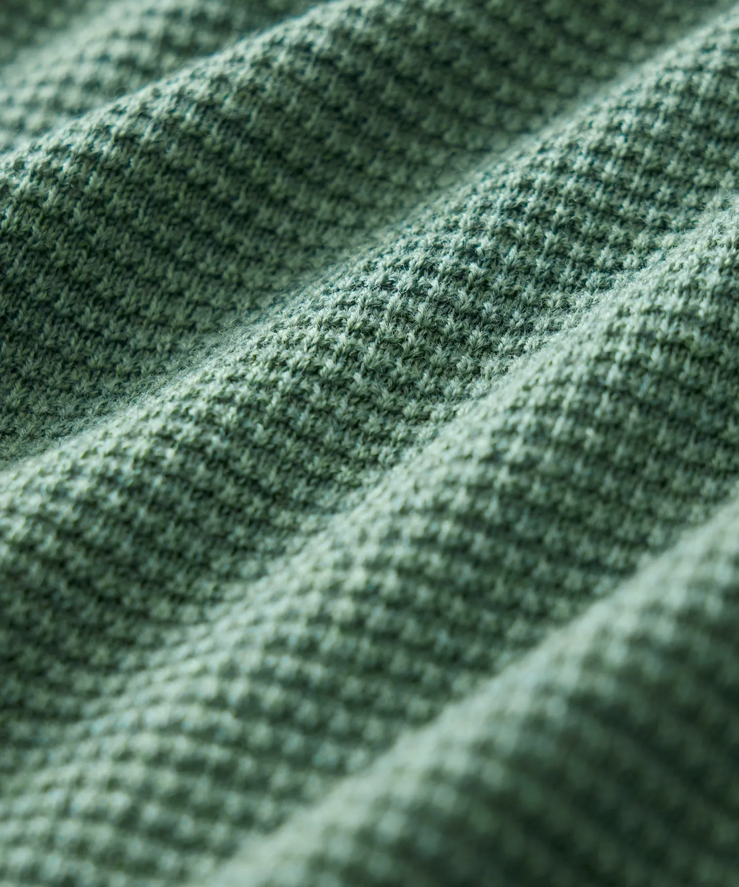 Merino Waffle Crew