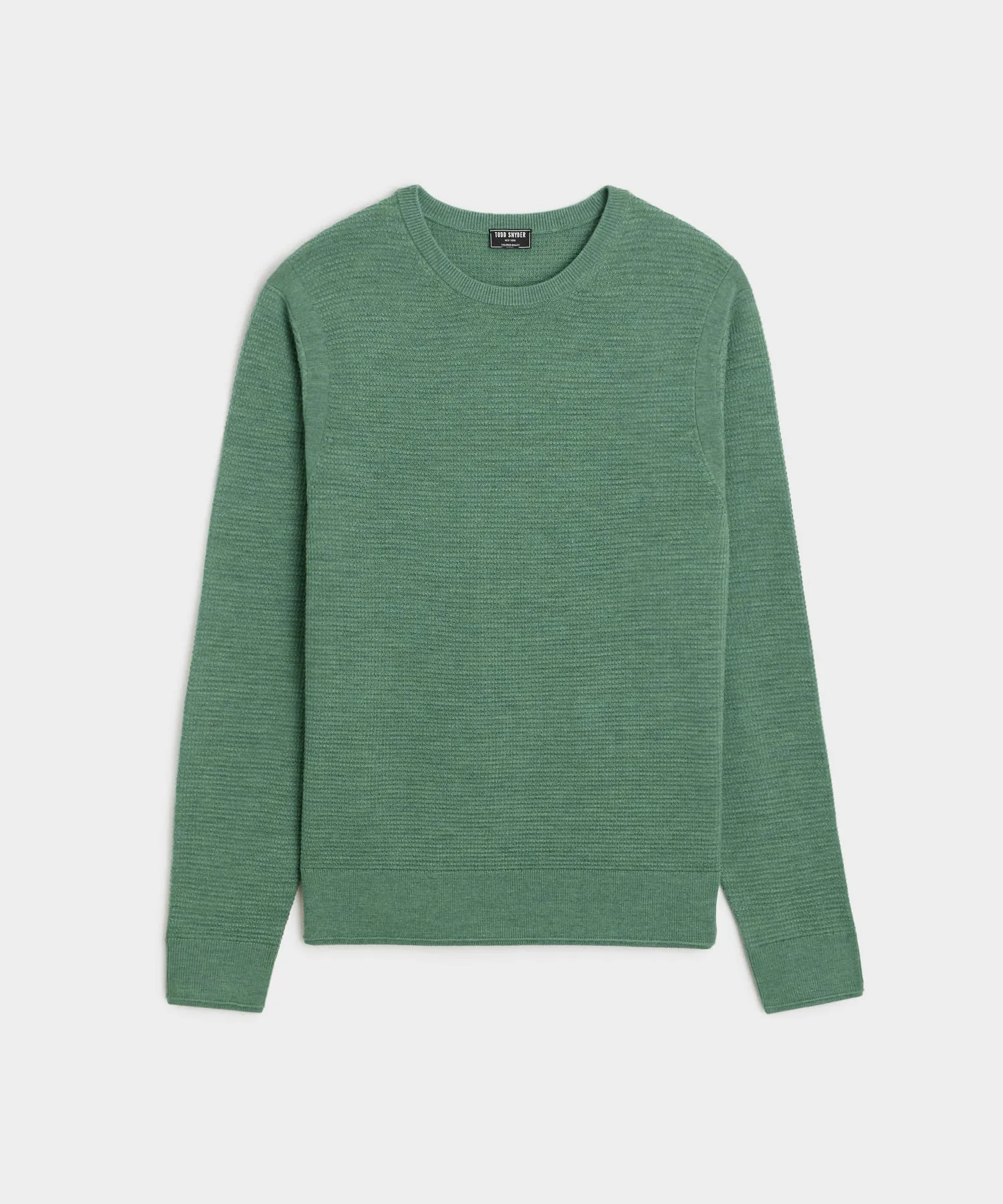 Merino Waffle Crew