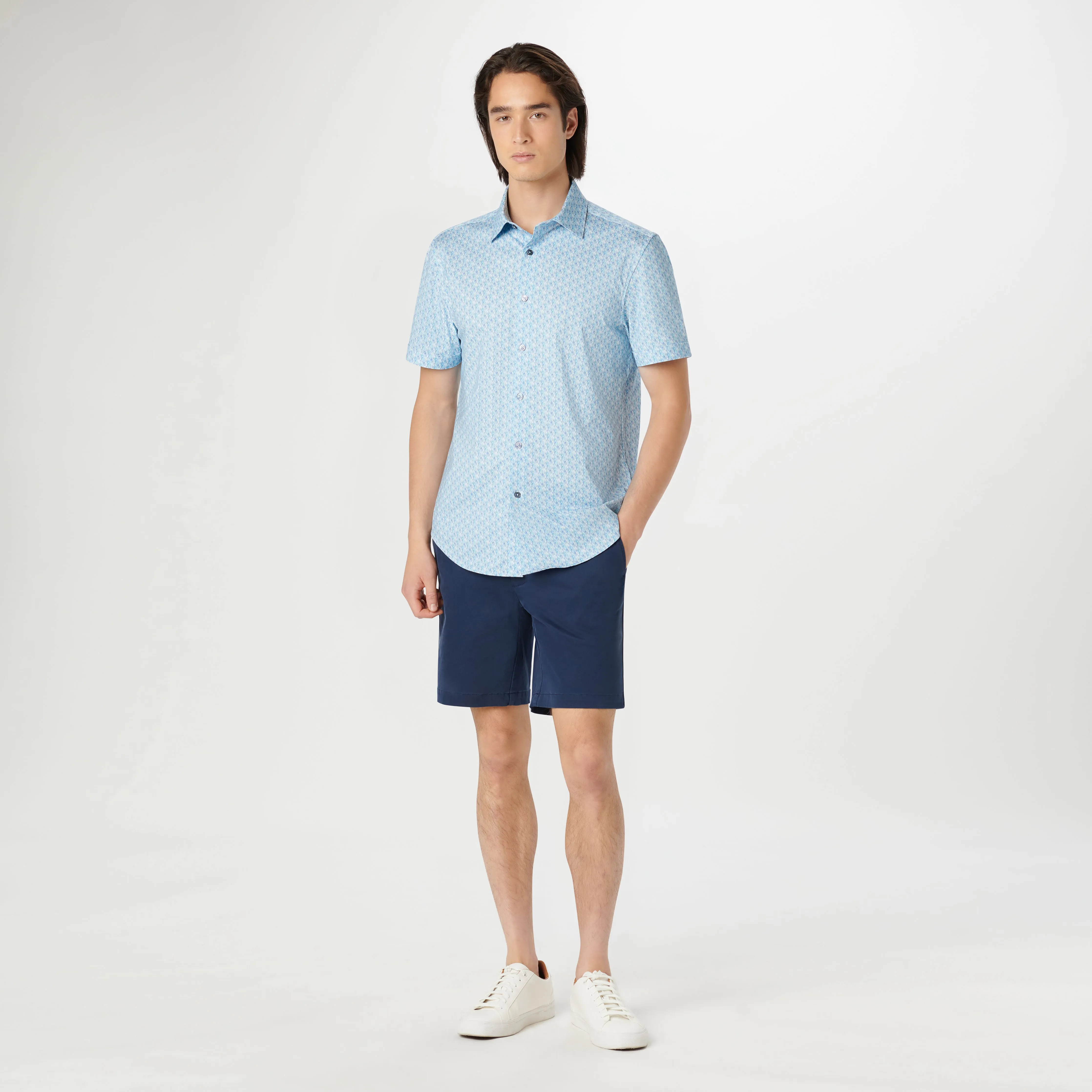 Miles Abstract OoohCotton Short Sleeve Shirt