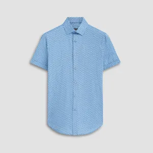 Miles Geometric OoohCotton Short Sleeve Shirt