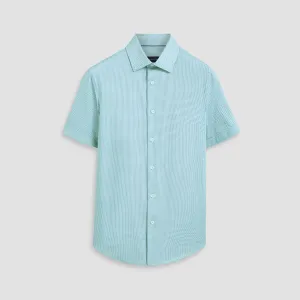 Miles Pin Dot OoohCotton Short Sleeve Shirt