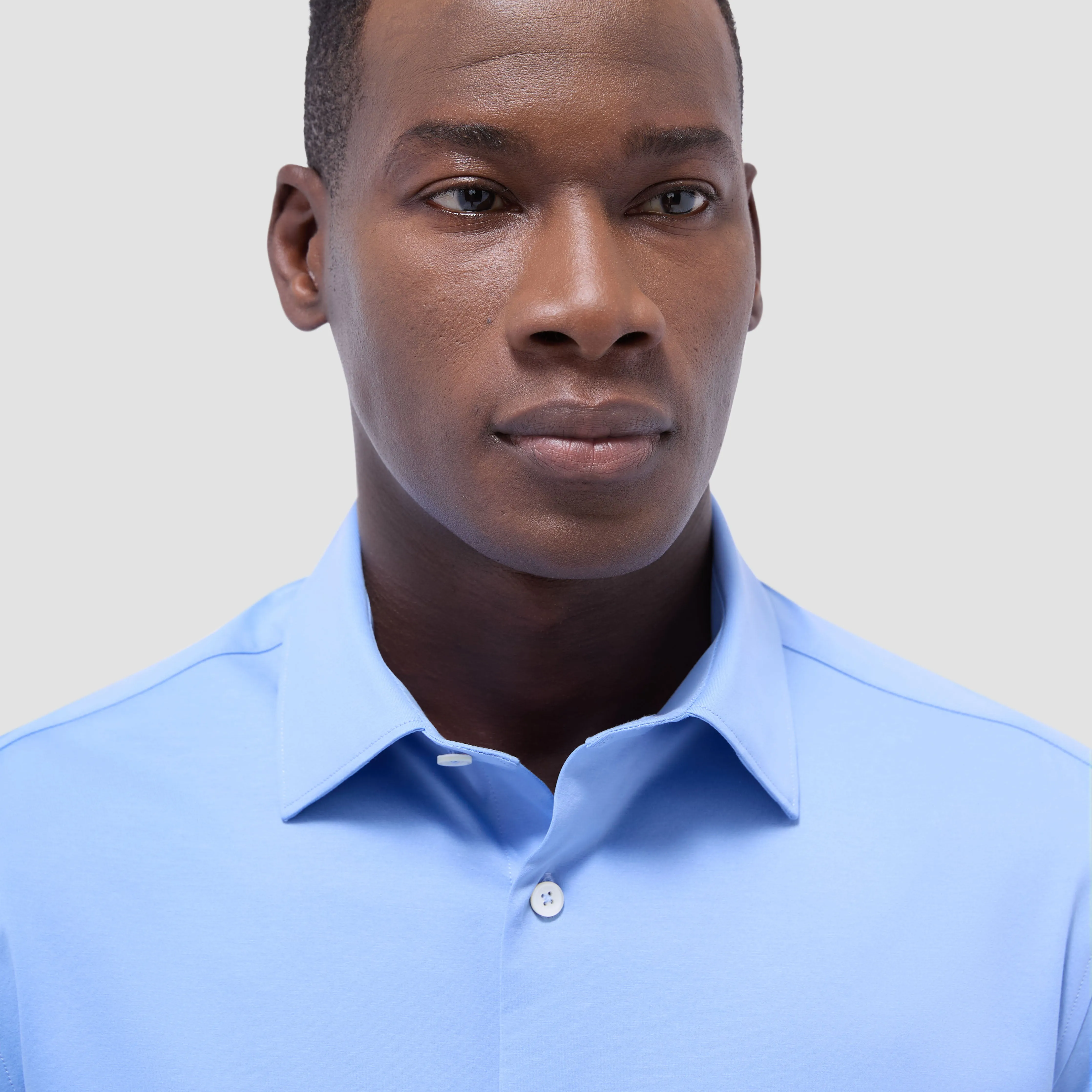 Miles Solid OoohCotton Short Sleeve Shirt