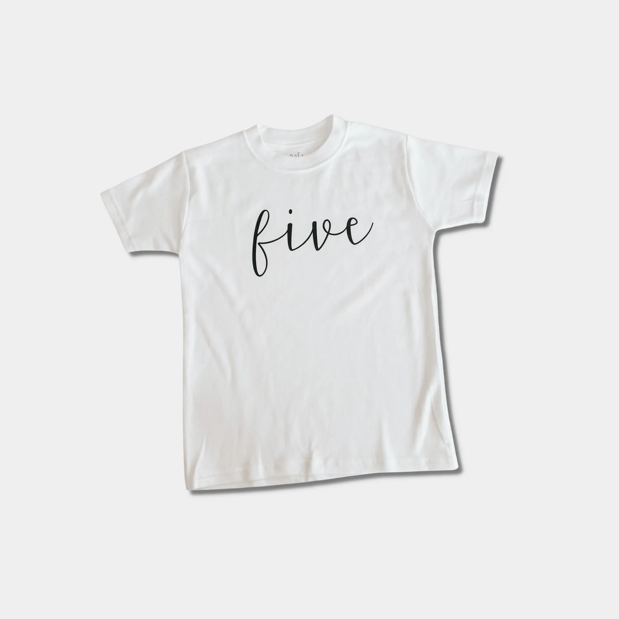 MILESTONE BIRTHDAY T-SHIRT - FIVE