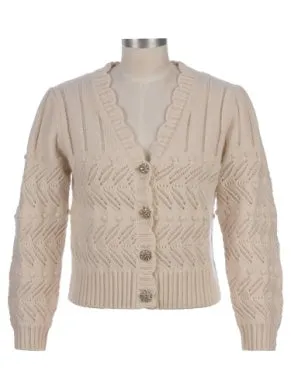 Mini Scalloped Cardi