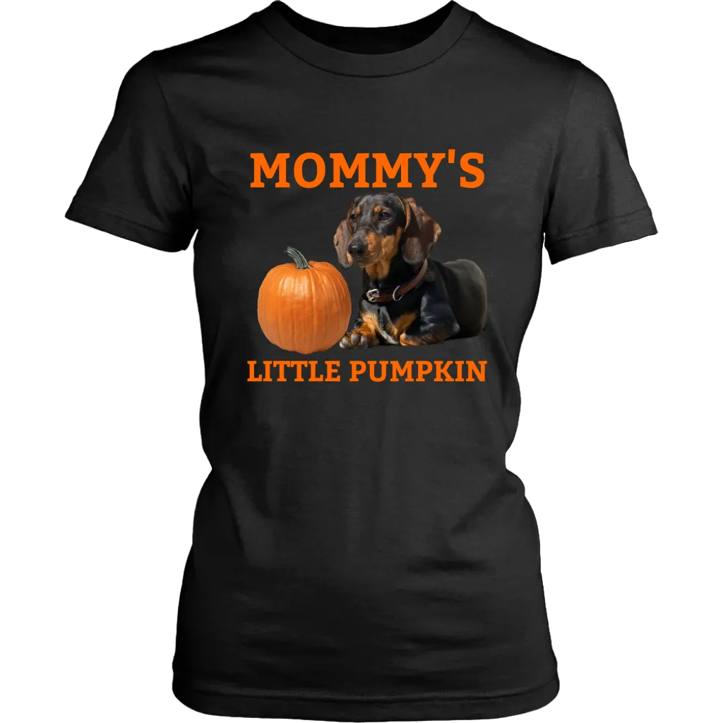 Mommy's Little Pumpkin Shirt - Dachshund