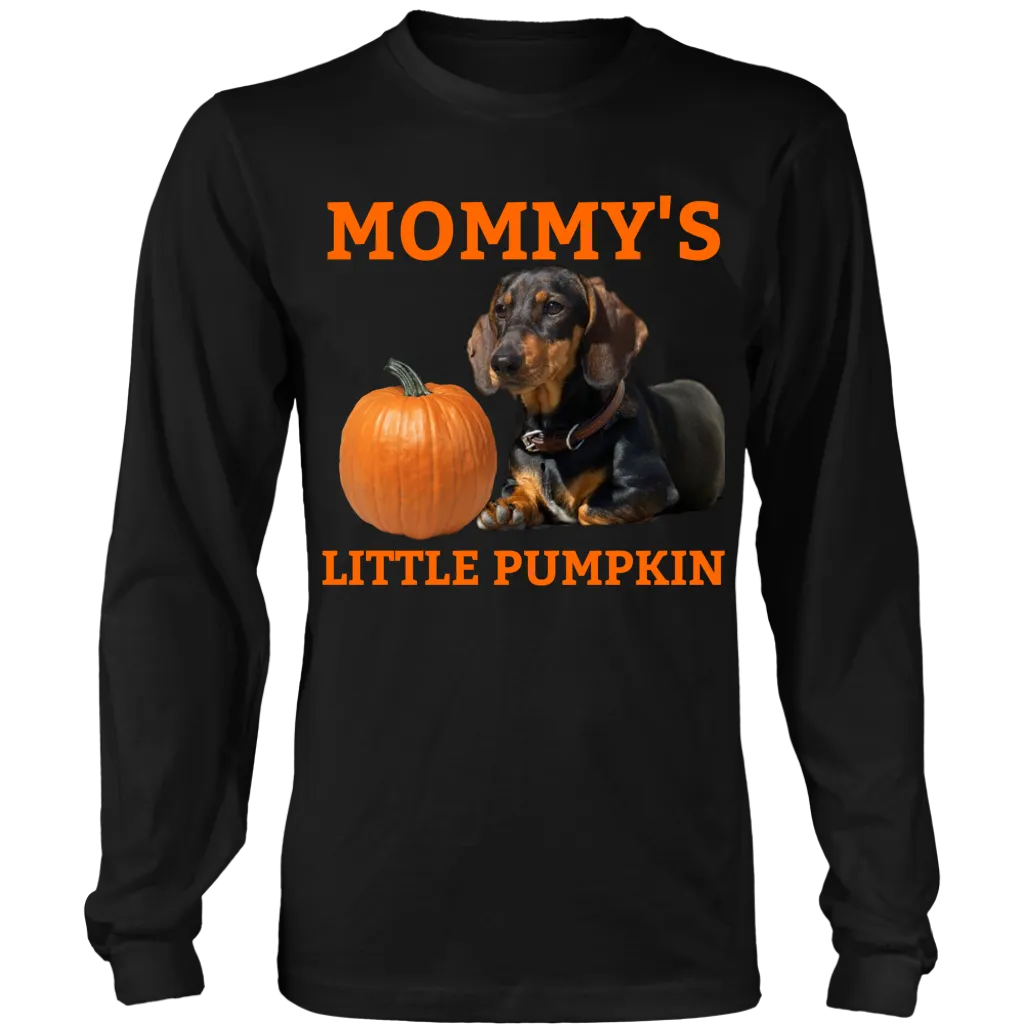 Mommy's Little Pumpkin Shirt - Dachshund