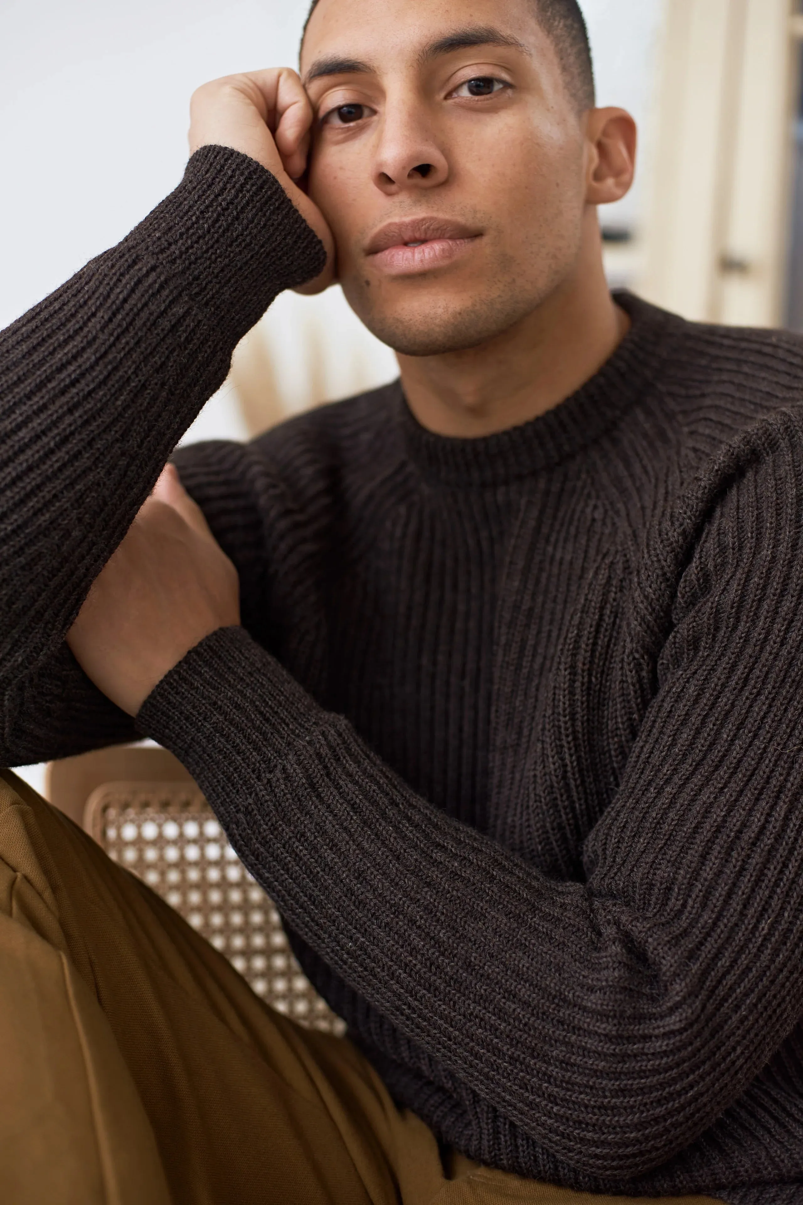 nord jumper alpaca brown