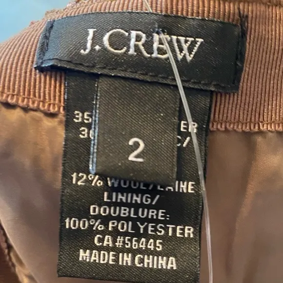 Nwot J Crew No 2 Pencil Skirt Harvest Tweed