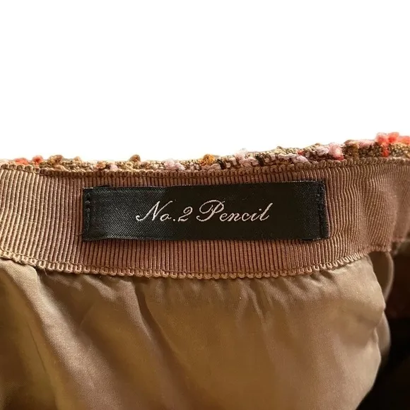 Nwot J Crew No 2 Pencil Skirt Harvest Tweed