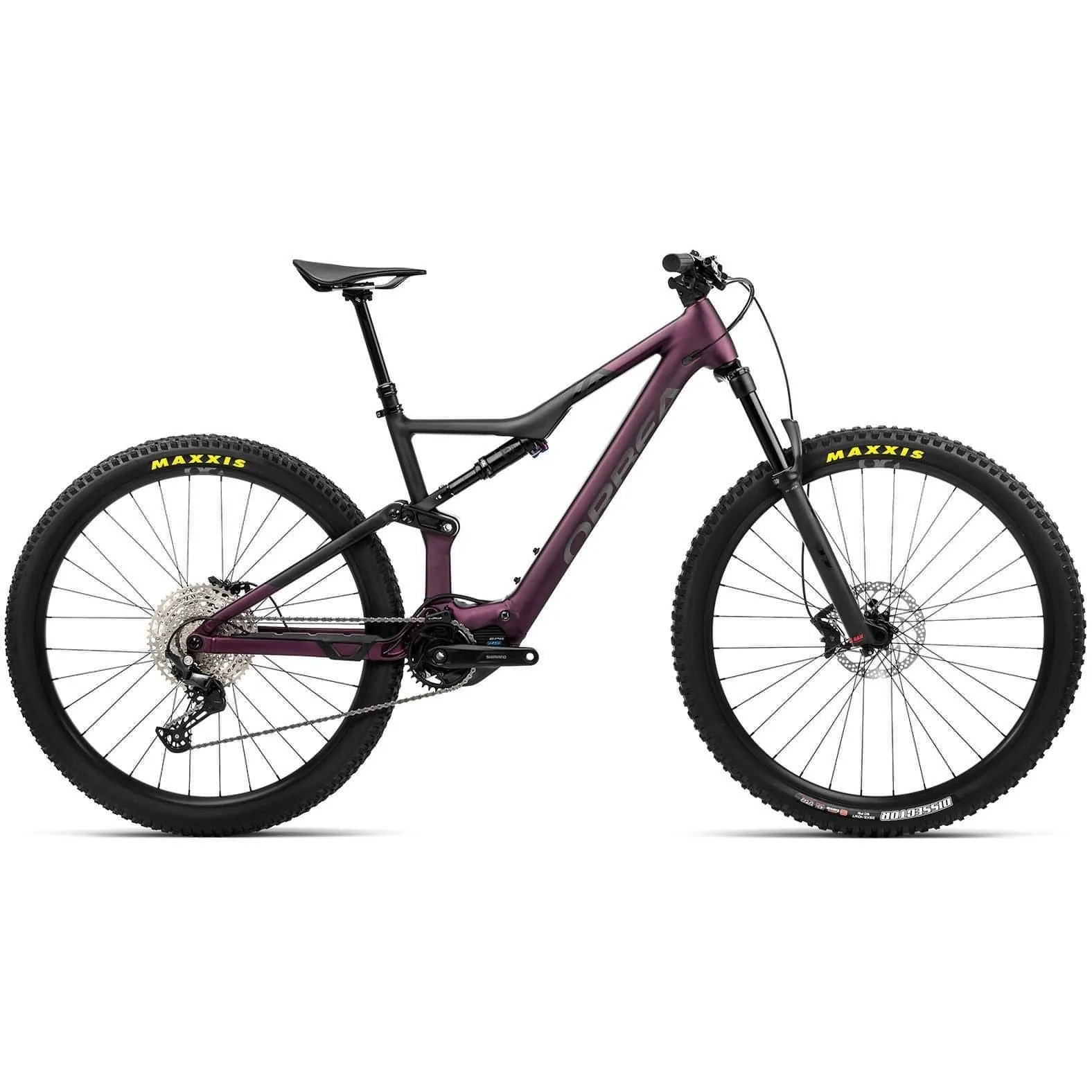 Orbea Rise H30 Electric Mountain Bike 2023 - Mulberry