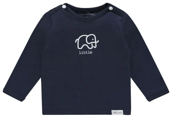 Organic 2-piece Outfit for Baby - Navy