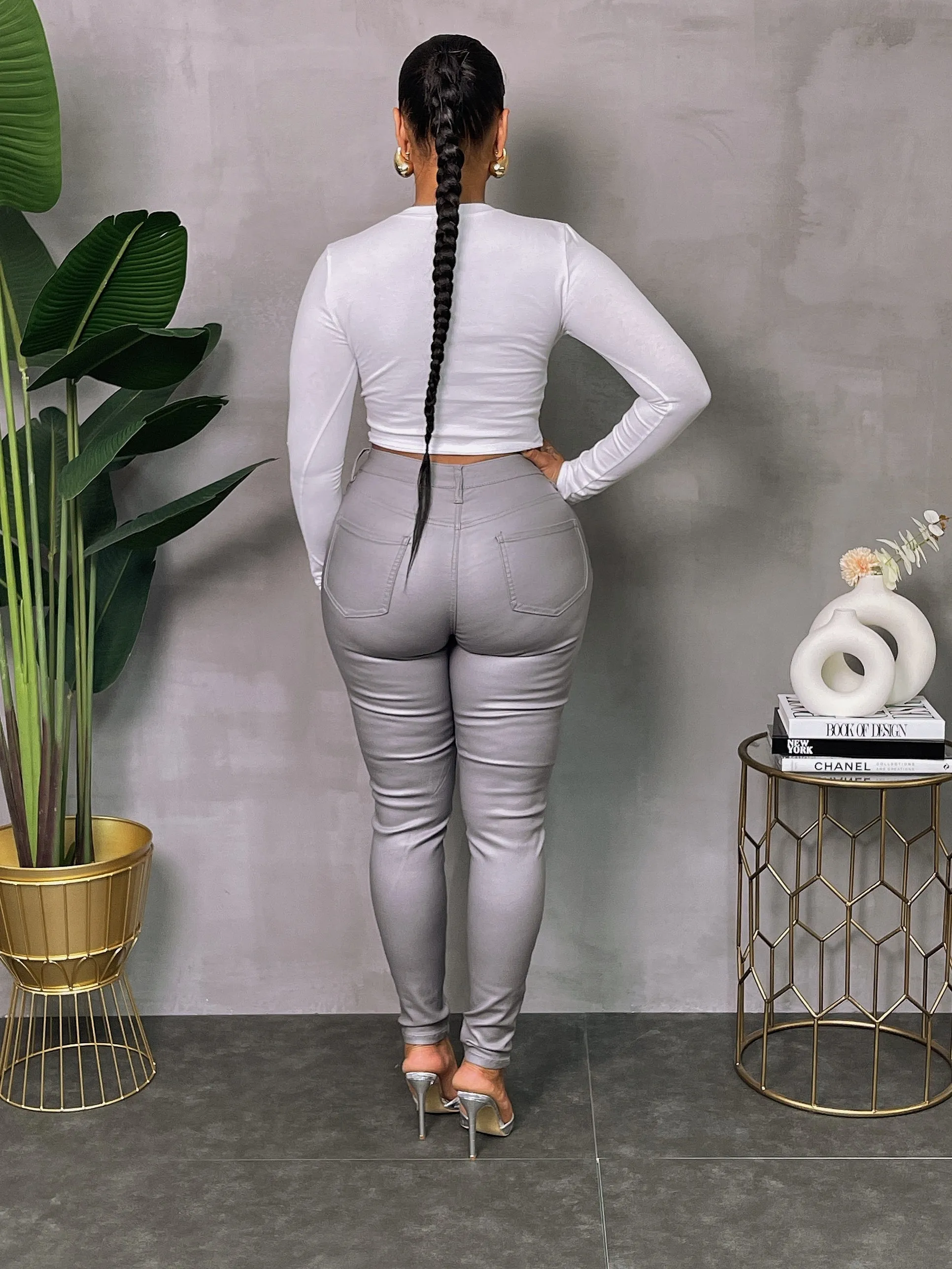 PA0460XP-HW Super Stretch Coated Pants(PLUS)