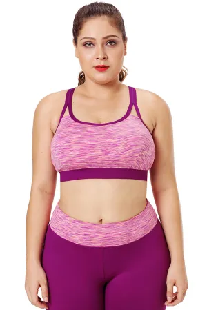 Painting Print Sports Bra Top
