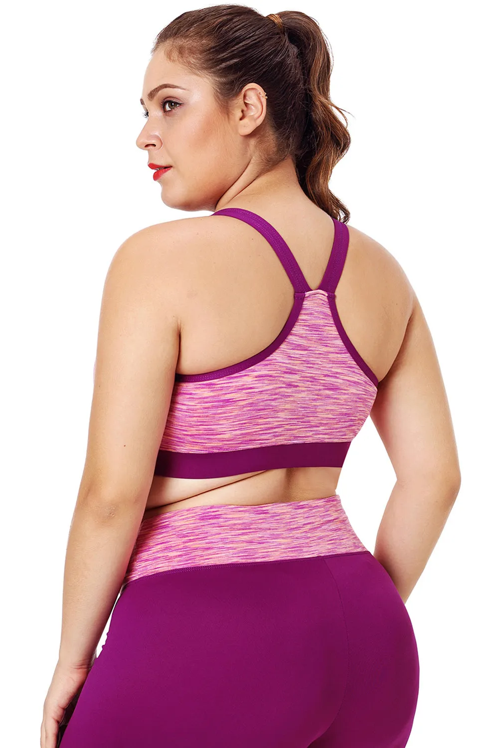 Painting Print Sports Bra Top