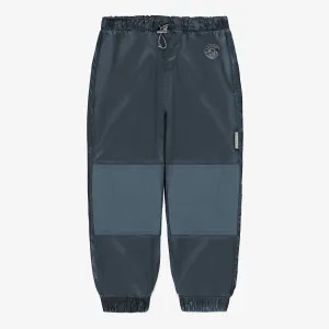 Pantalon d'extérieur mi-saison bleu en nylon, enfant || Outdoor blue pants mid-season in nylon, child