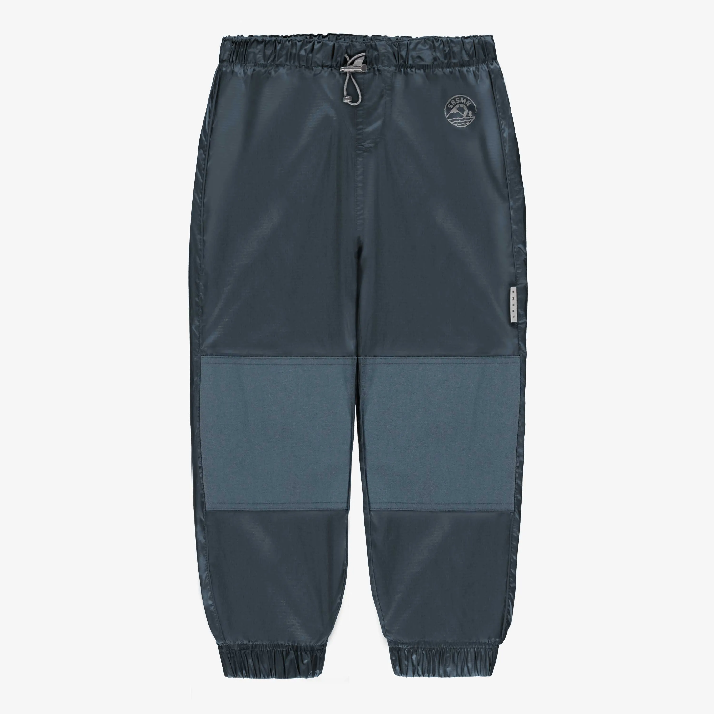 Pantalon d'extérieur mi-saison bleu en nylon, enfant || Outdoor blue pants mid-season in nylon, child