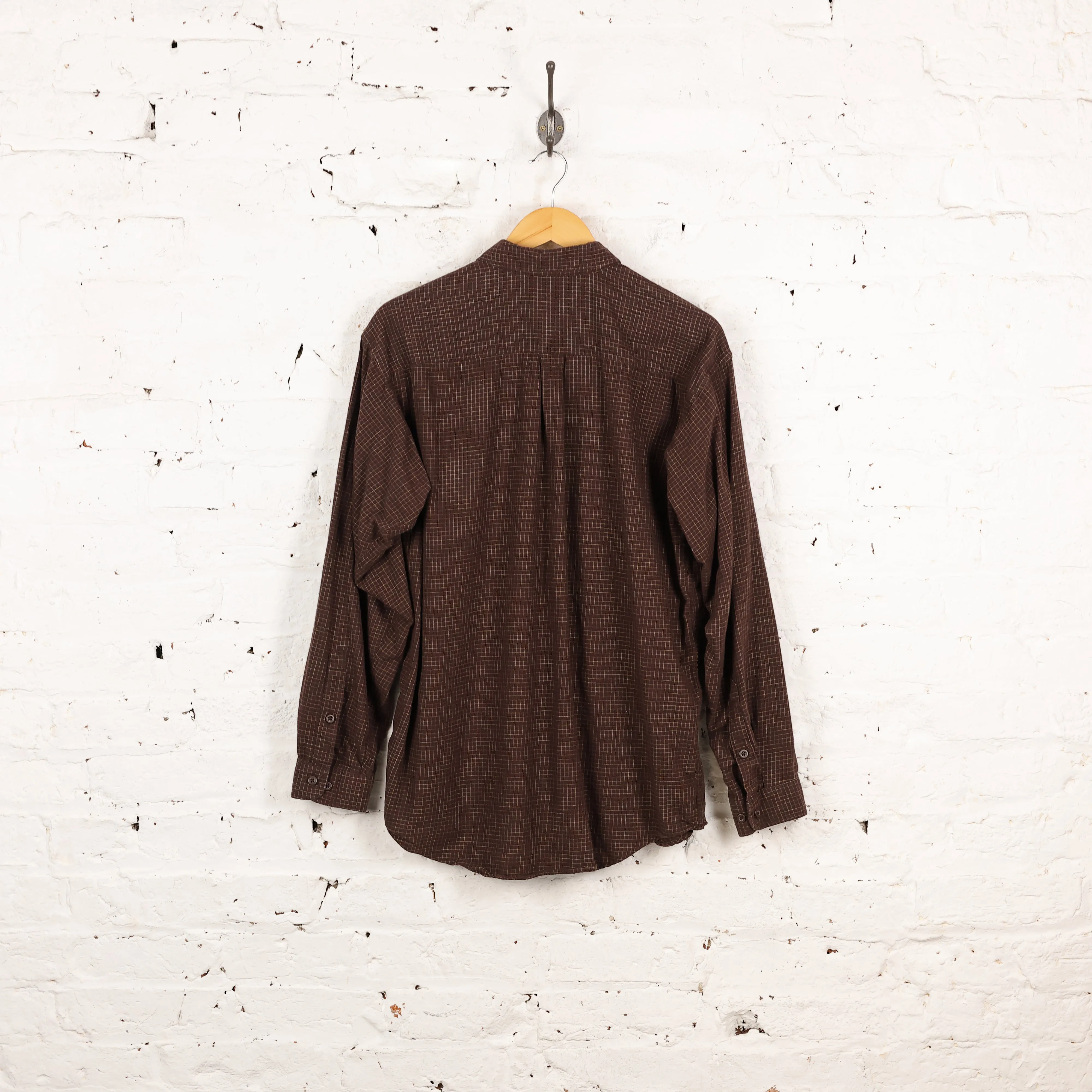 Patagonia Cotton Check Shirt - Brown - M