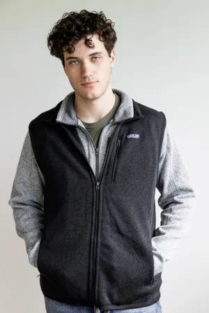 Patagonia Men’s Better Sweater Fleece Vest in Black | 25882-BLK BLACK