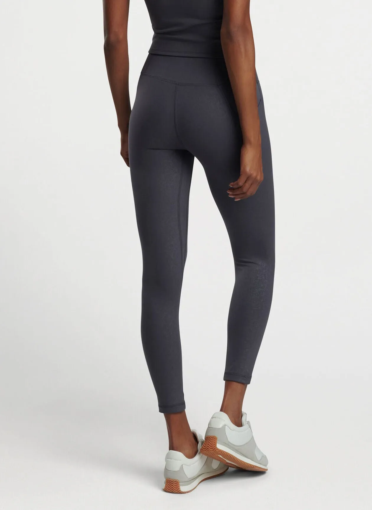 Peter Millar Womens Nova Performance Embossed 7/8 Legging - GRAPHITE