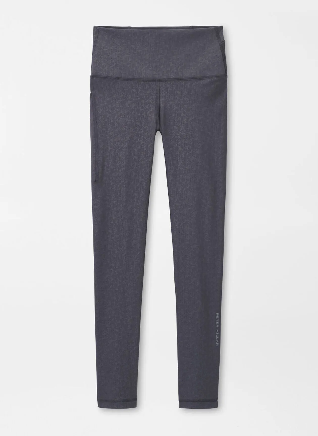 Peter Millar Womens Nova Performance Embossed 7/8 Legging - GRAPHITE