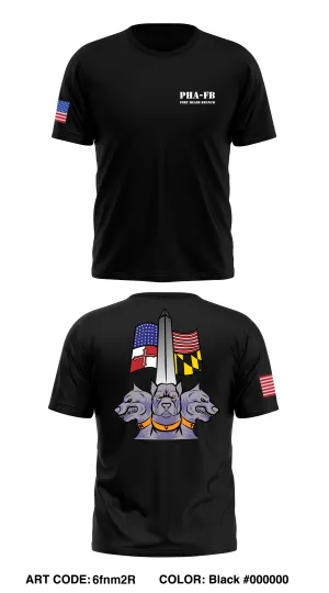 PHA-FB- Fort Meade Branch Store 1 Core Men's SS Performance Tee - 6fnm2R