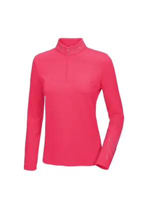 Pikeur Alia blush pink long sleeve shirt