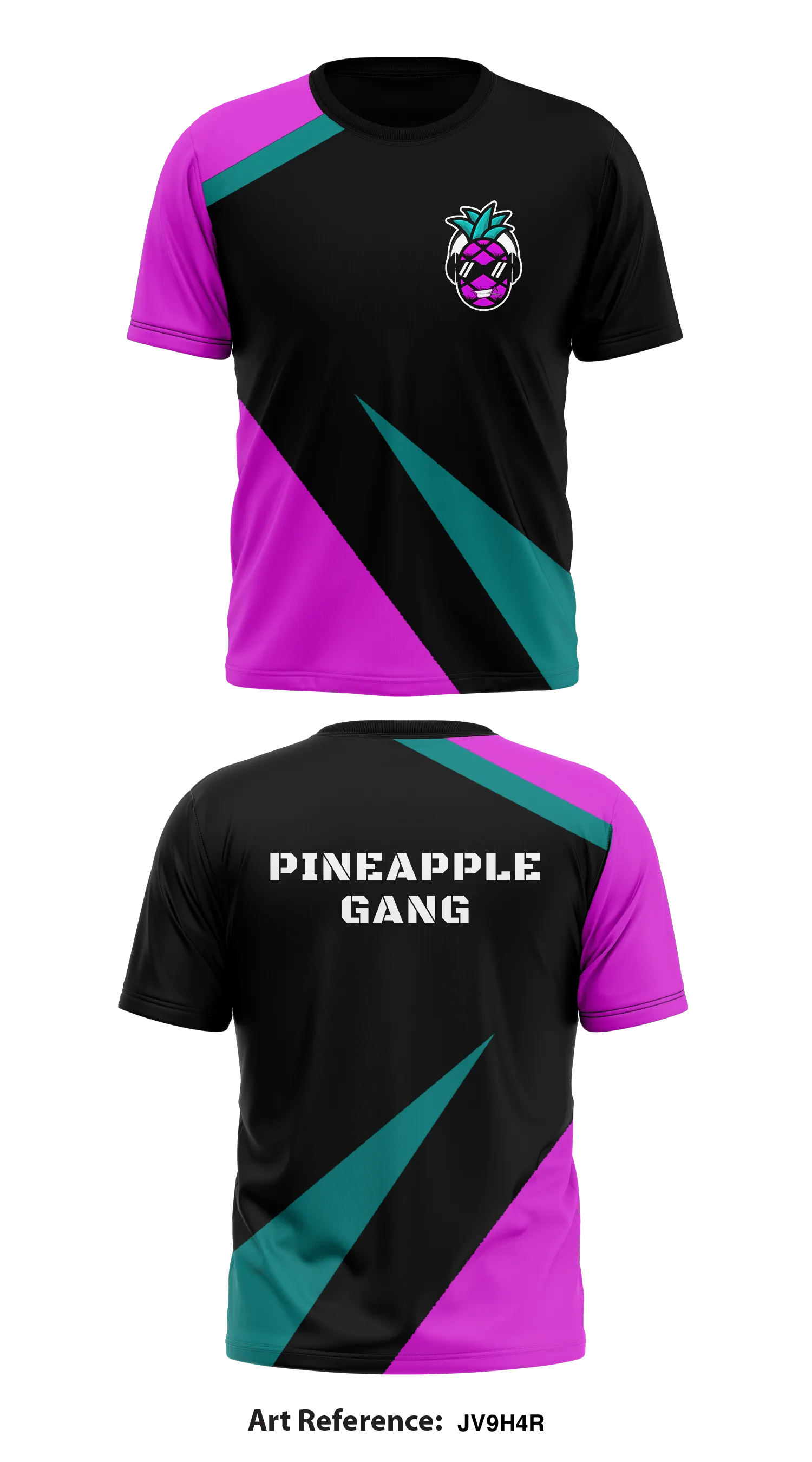 PineAppleGang Store 1 Core Men's SS Performance Tee - JV9H4R