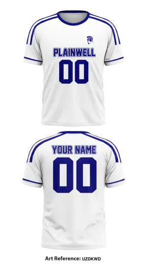 Plainwell Trojans Store 1 Core Men's SS Performance Tee - uAEnSG