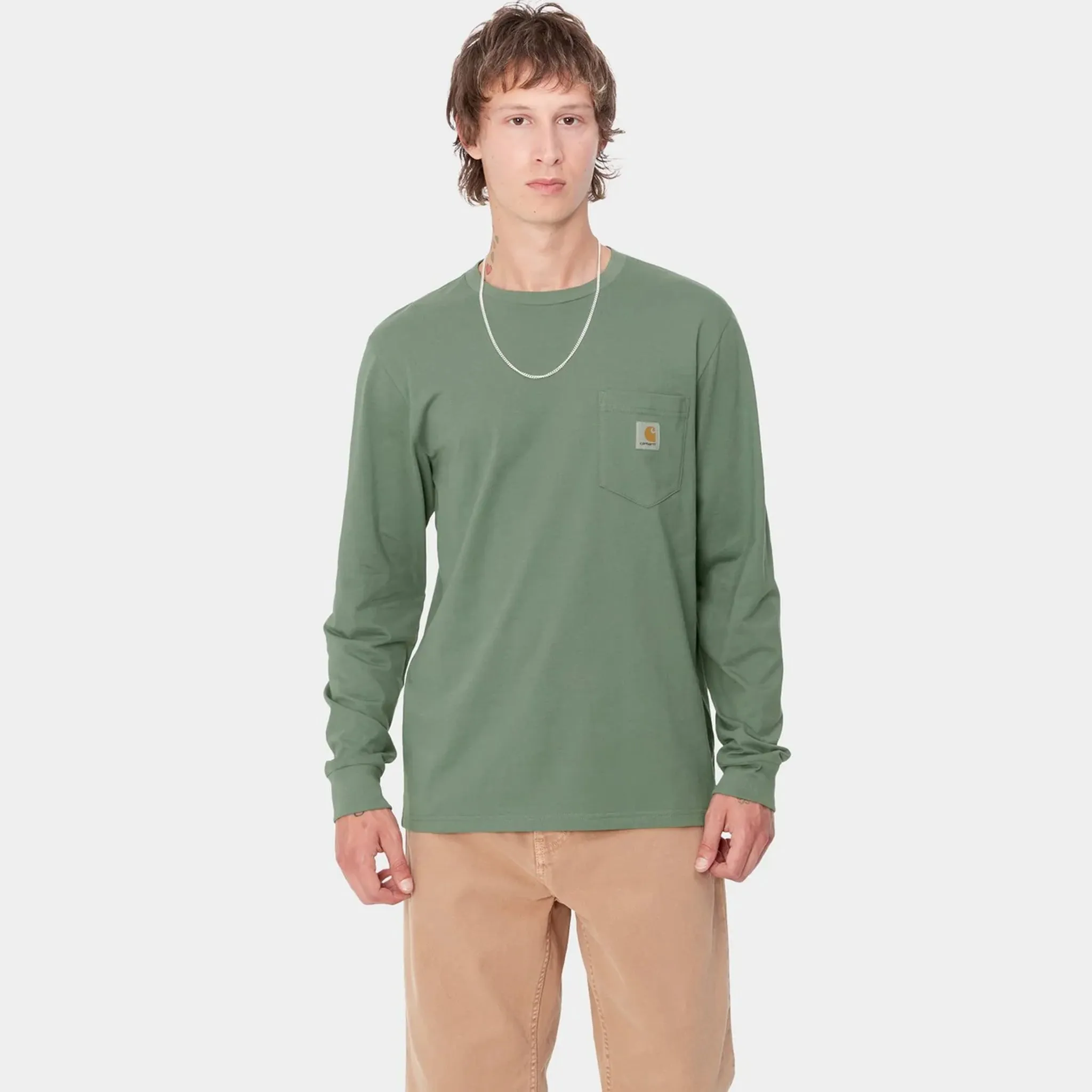 Pocket Tee (Duck green)